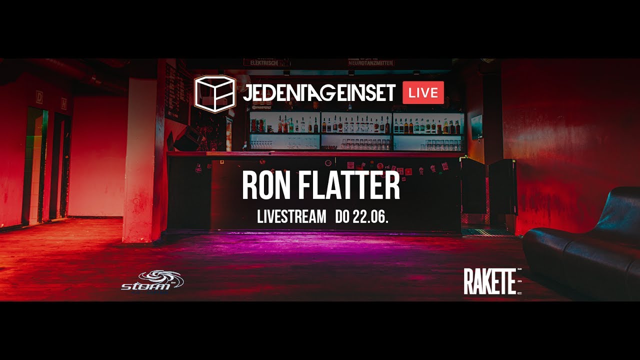 Jeden Tag ein Set LIVE: Ron Flatter