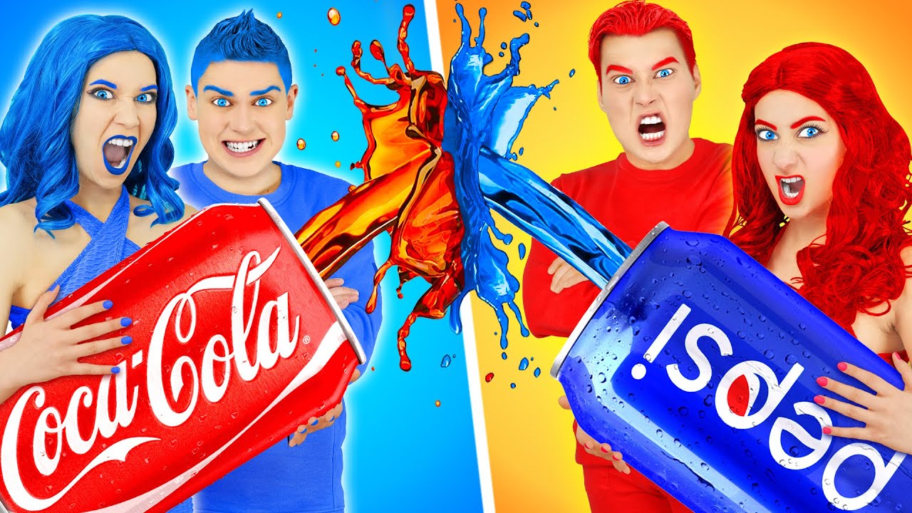 Heiß vs Kalt Paar Challenge | Eisiges Paar vs Feuer Paar von Multi DO Challenge