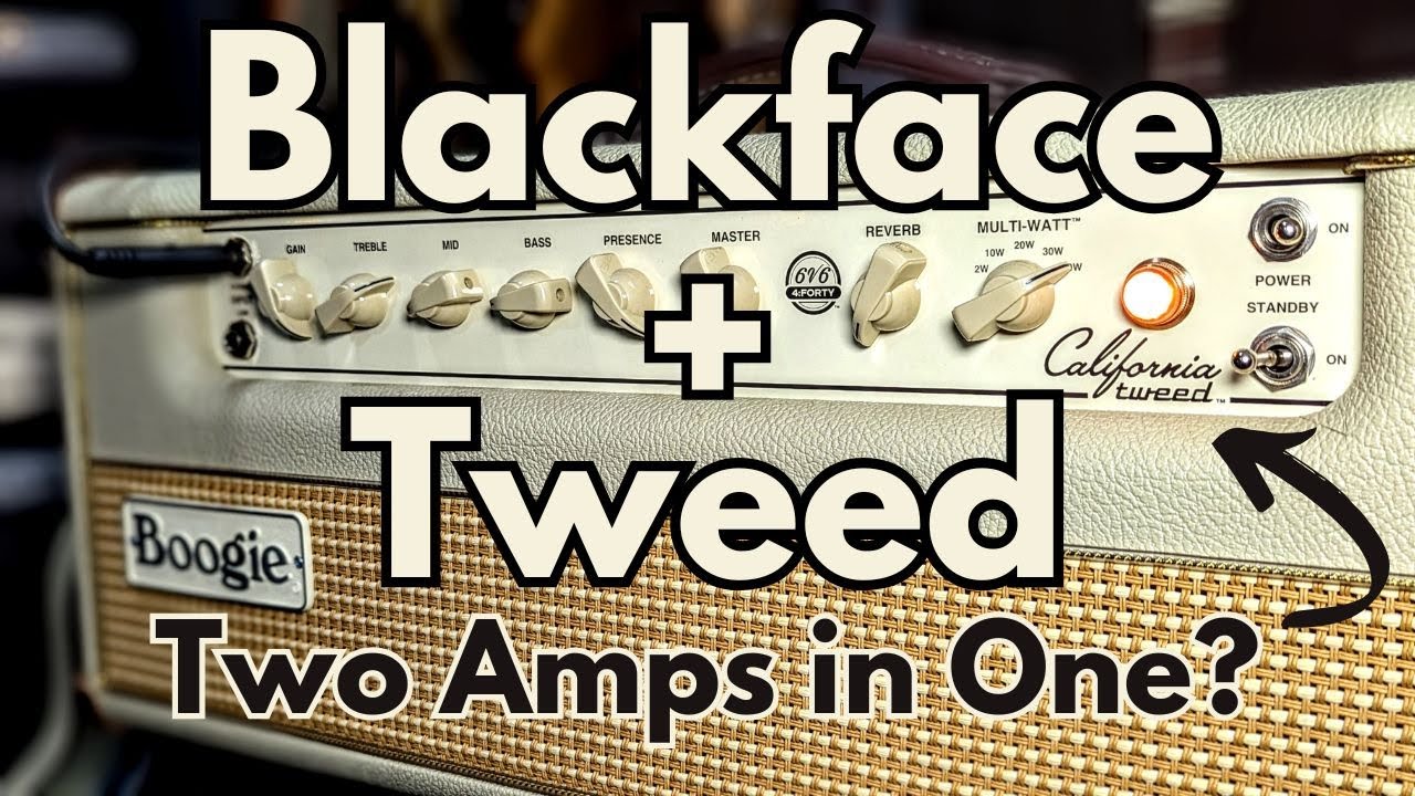 2 for 1 Tone Trick! | California Tweed | Mesa Boogie Amp Review