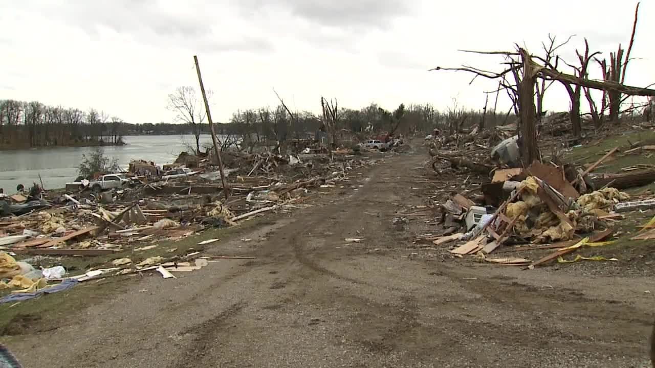 'We just prayed. And I mean, it was quick': Union City tornado leaves historic damage