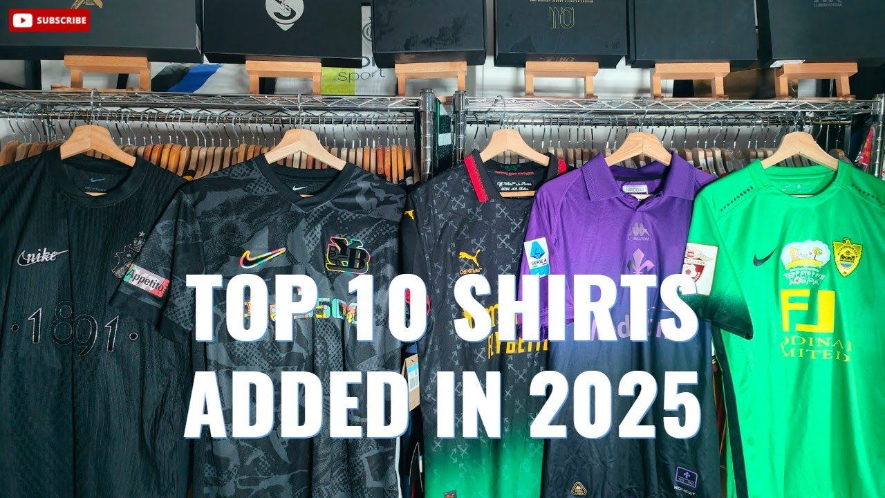 Мои лучшие футбольные майки на 2025 год!