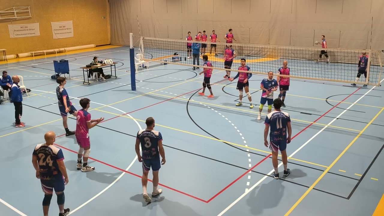 SM: 2ª Andaluza, 15ª Jornada, Mairena Voley Club vs Adriano Asociación Deportiva