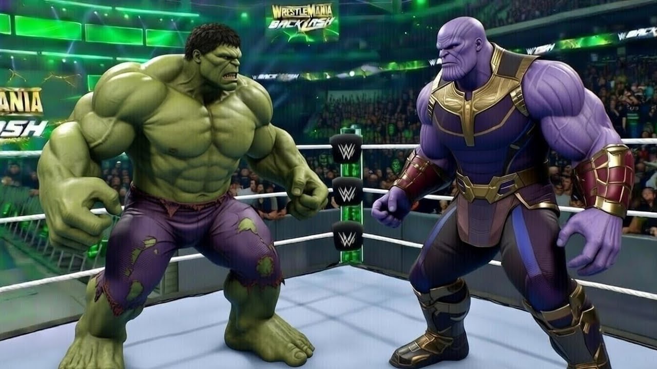 HULK vs THANOS 😱| Ultimate Superhero Showdown