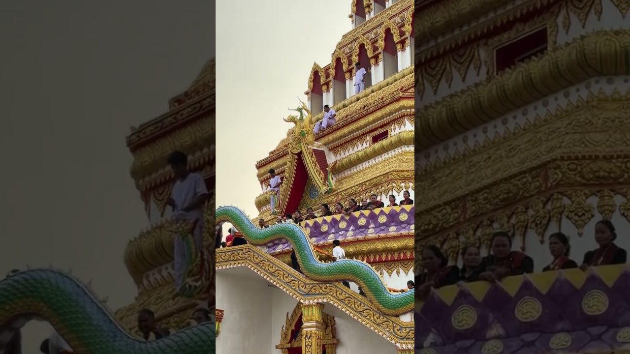 พิธีห่มผ้าพระธาตุหนุนดวง