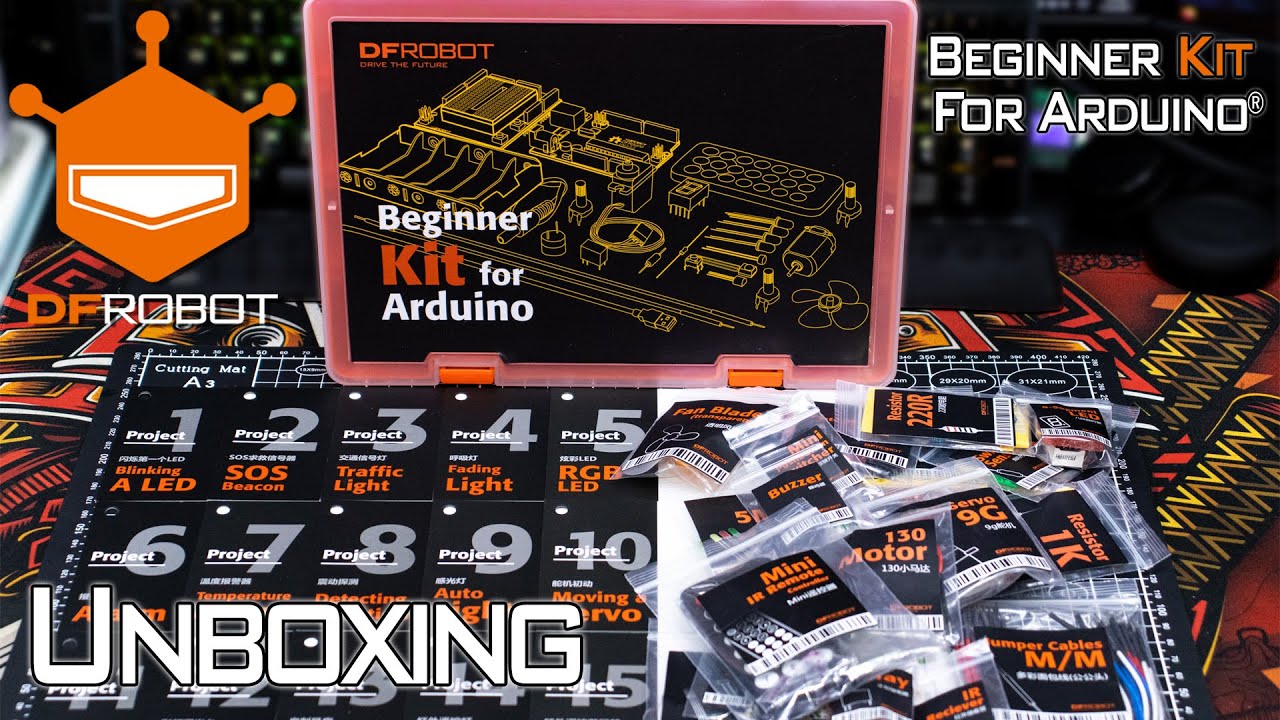 DFRobot Beginner Kit for Arduino&reg; [What's Inside? + ANNOUNCEMENT]