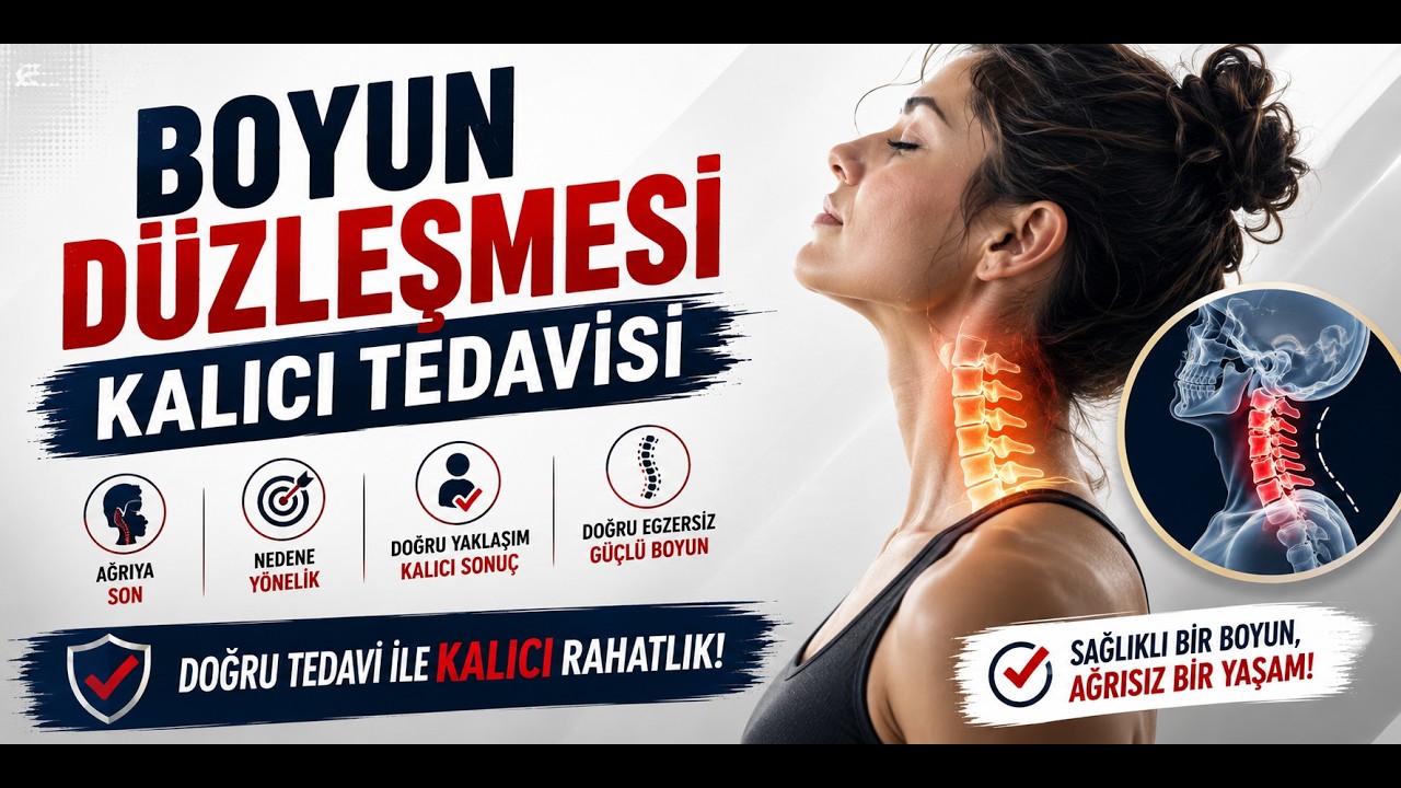 Boyun Düzleşmesi kesin ve kalıcı tedavisi artık  çok kolay