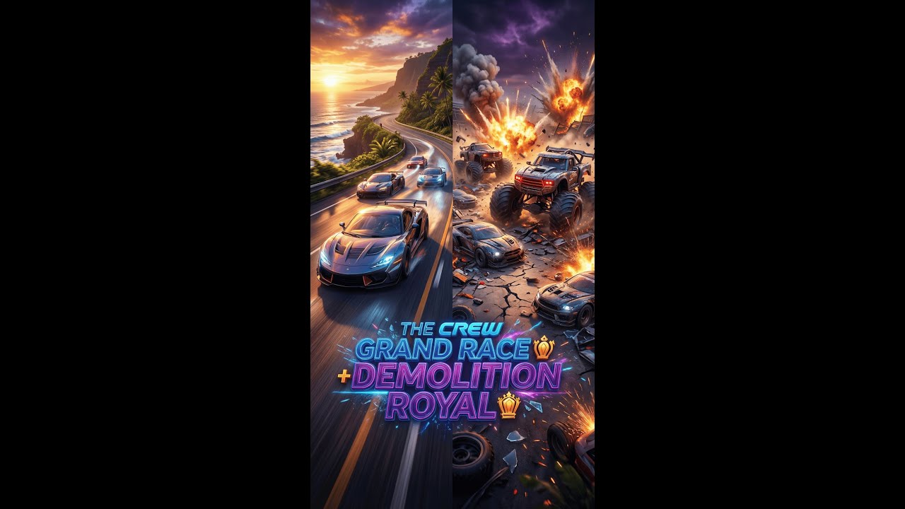 ⚡ THE CREW MOTORFEST I Grand 🏎 Race   + Demolition 👑 Royale I Live stream