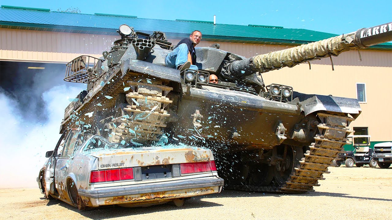 Best Tank Crash Compilation - Tank VS Car | Construction Vehicles Fail | Deadliest Crane Collapse