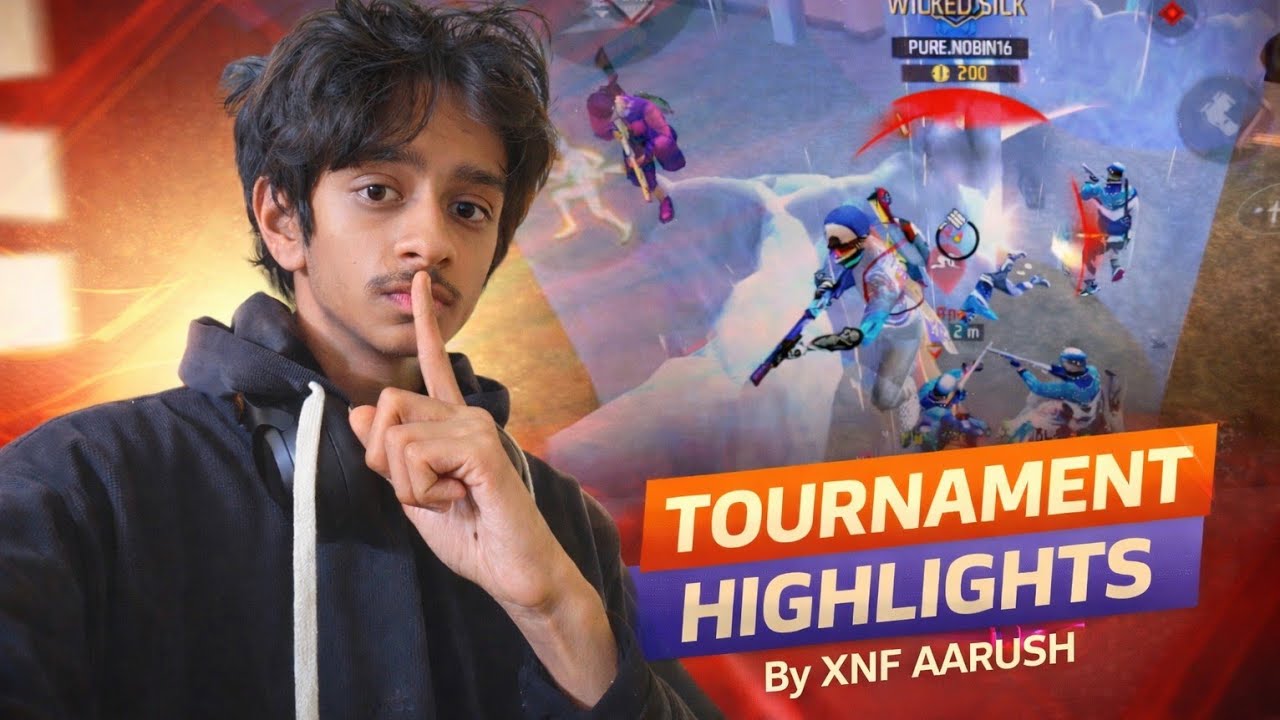 TOURNAMENT HIGHLIGHTS 🚀 XNF AARUSH || IMPROVING 📈 FREE FIRE 