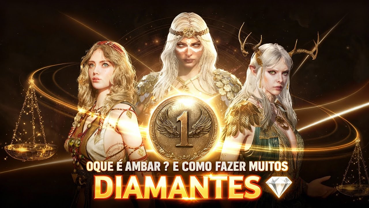 Legend Of Ymir - OQUE É AMBAR E COMO FAZER MUITO DIAMANTE NO COMEÇO DO JOGO!!!
