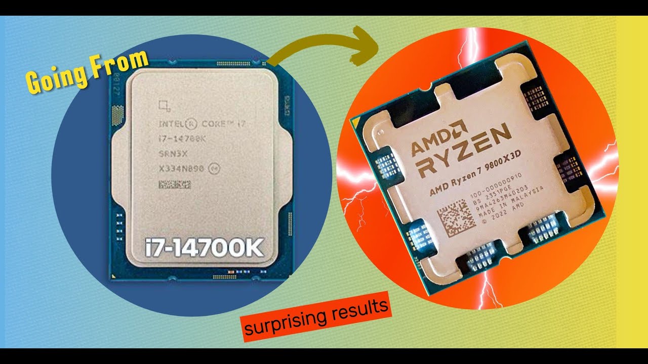 Ryzen 9800X3D Coming from Intel 14700K | What I found was very surprising