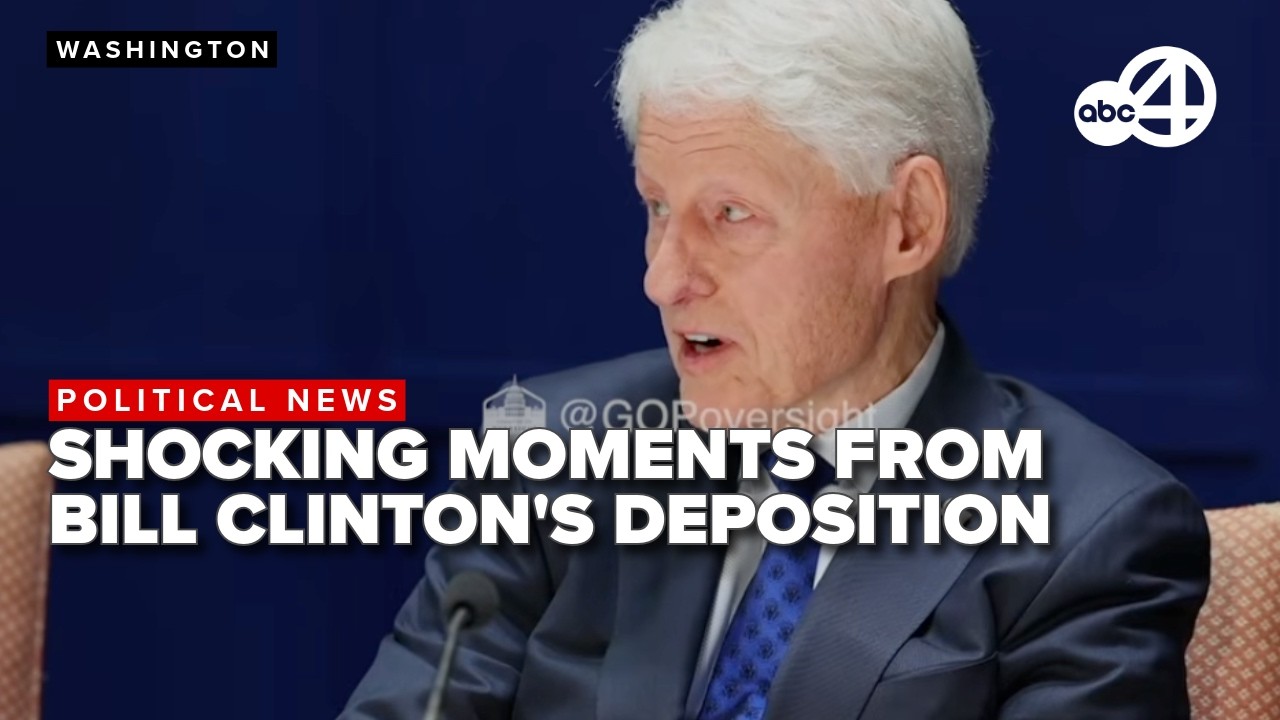 Top 10 moments from Bill Clinton's deposition on Epstein