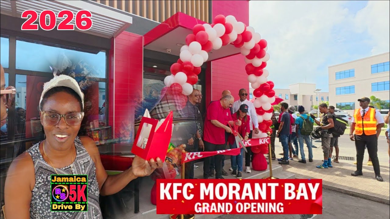 KFC MORANT BAY GRAND OPENING | ST THOMAS JAMAICA 