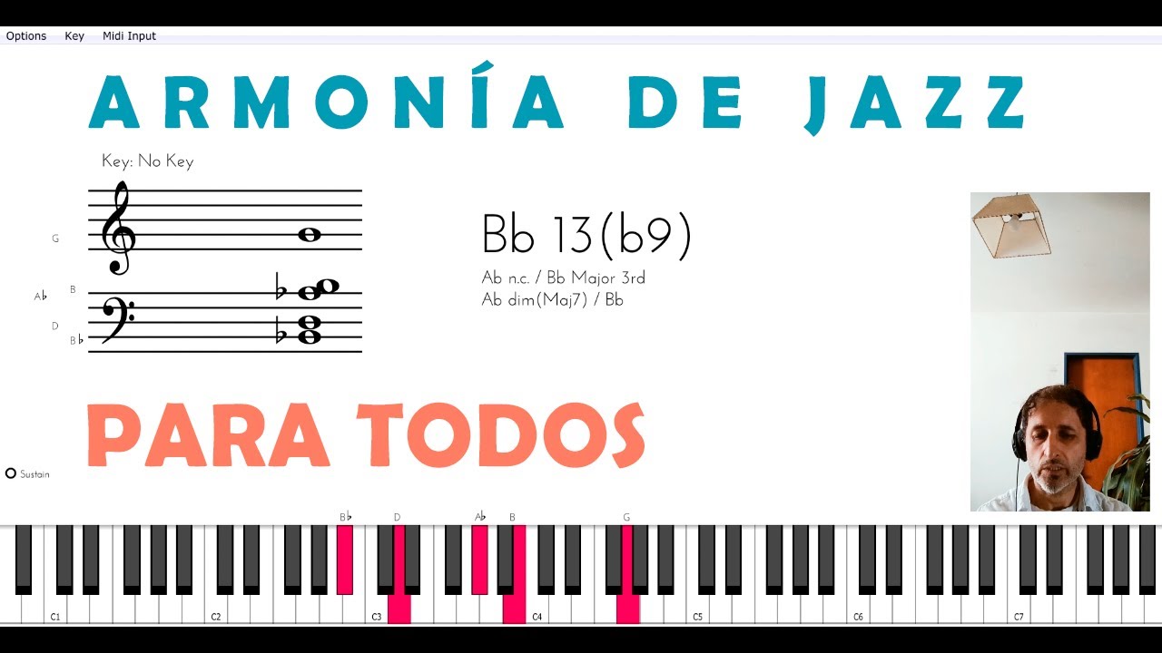 ARMON&Iacute;A DE JAZZ - Haz Progresiones II V I  M&aacute;s Interesantes