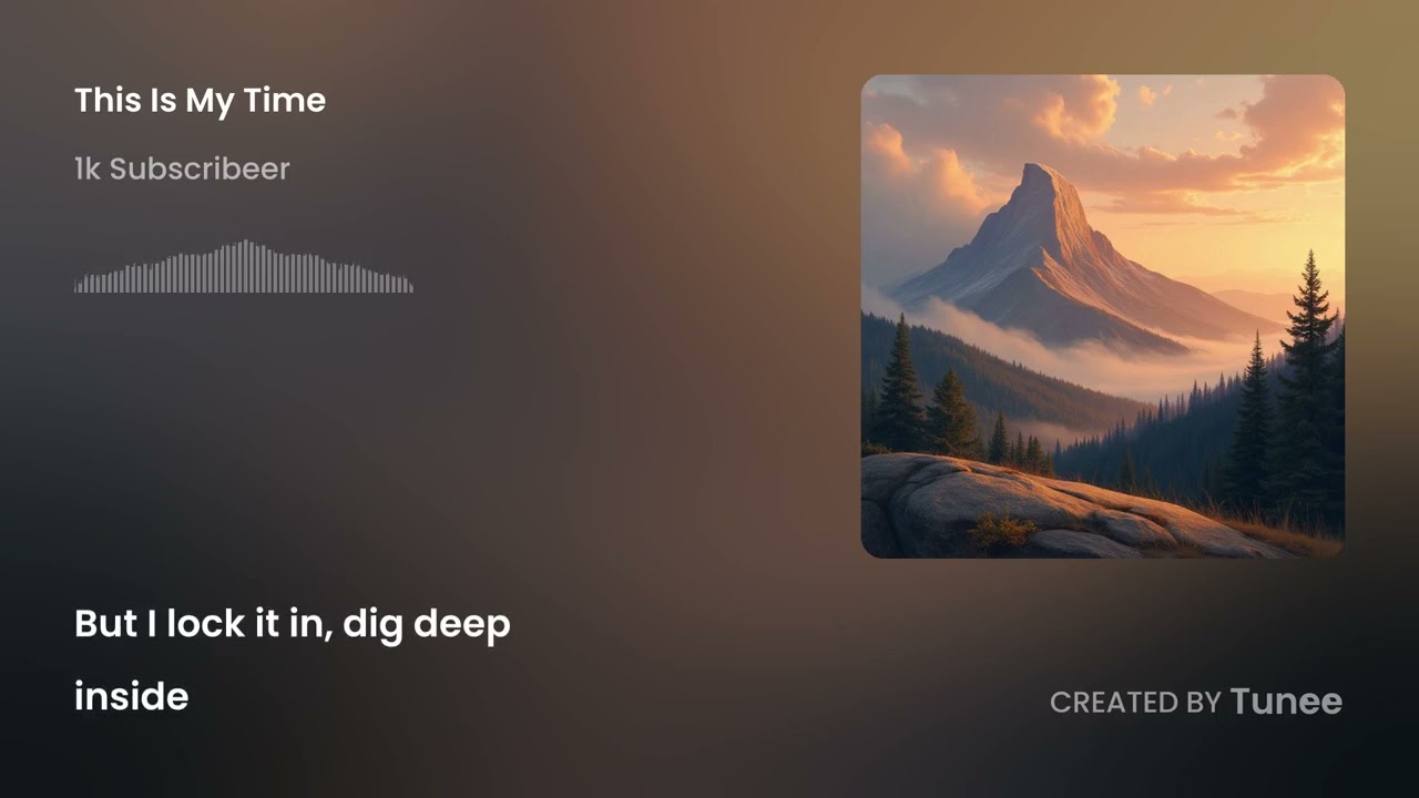 This is my time gym motivational song 