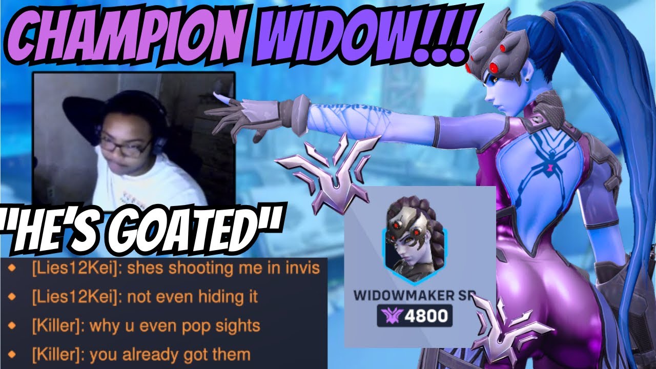 Champion Widowmaker = Human Aimbot (Overwatch Montage)