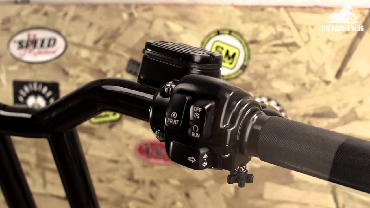 VTWINNOW.COM - The FXRP Build - Episode 3: Handebar, Controls, Levers, and Mirrors