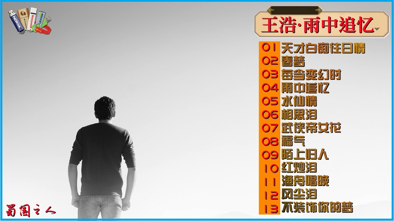 【王浩&middot;雨中追忆】原音母版直刻‖无可抗拒的魅力绝唱，当下发烧男声的翘楚！