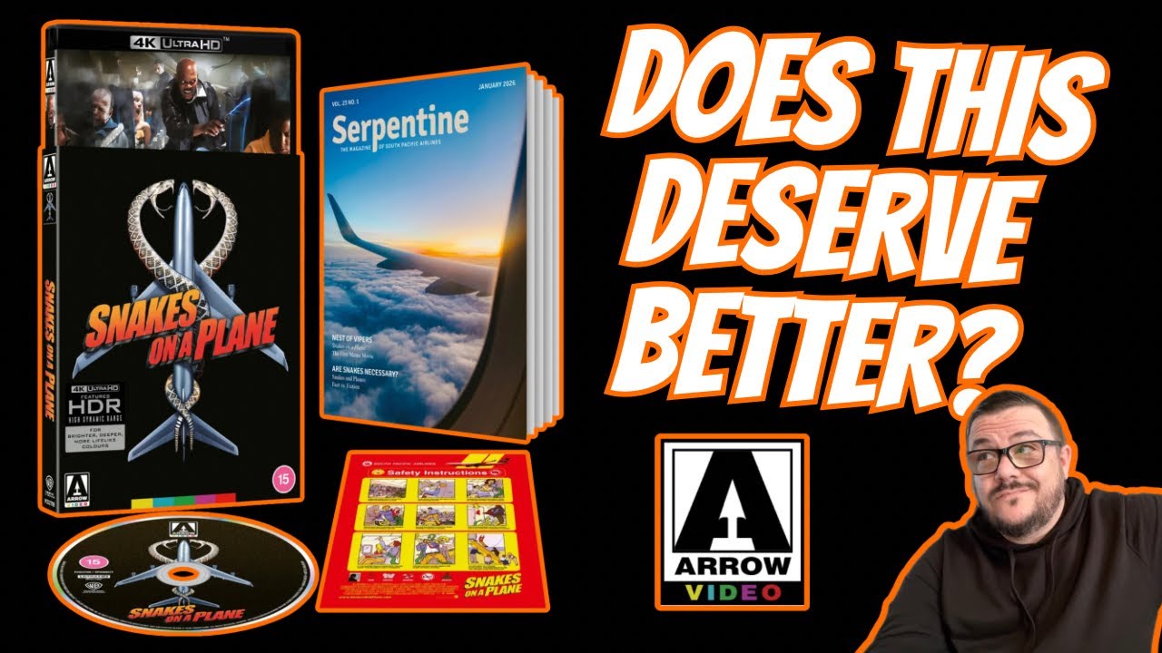 Snakes On A Plane 4k UltraHD Bluray | Unboxing & Review | Worth Picking Up?