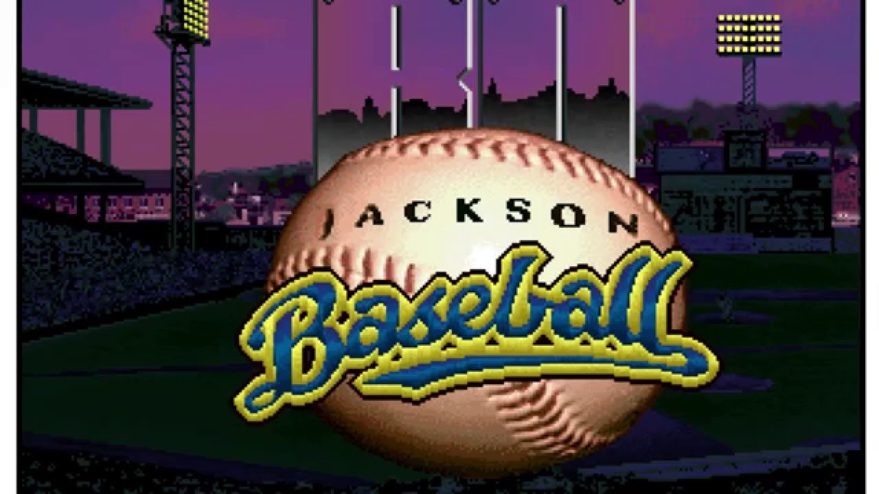 Bo Jackson Baseball - DOS Gameplay