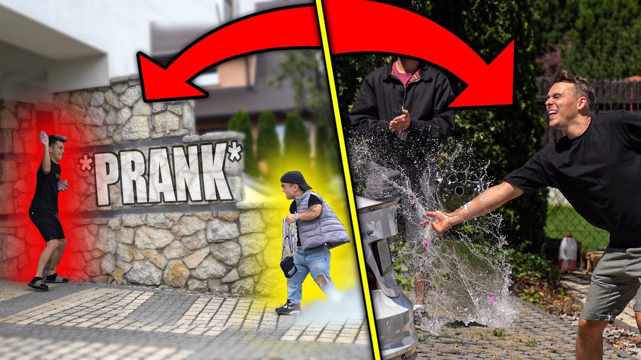 RZUCAM DO CAŁEJ EKIPY BALONAMI Z WODĄ PRZEZ 24H!