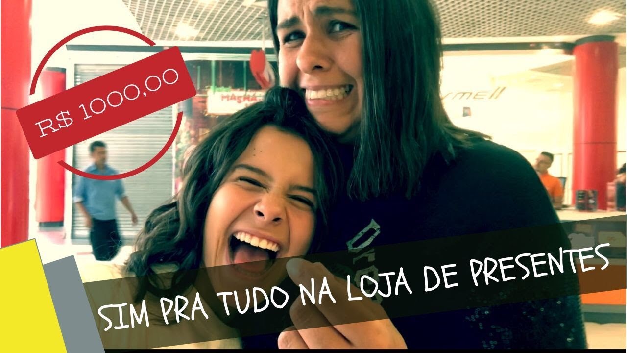 MINHA MÃE DISSE SIM PRA TUDO NA LOJA DE PRESENTES - GABRIELLA SARAIVAH