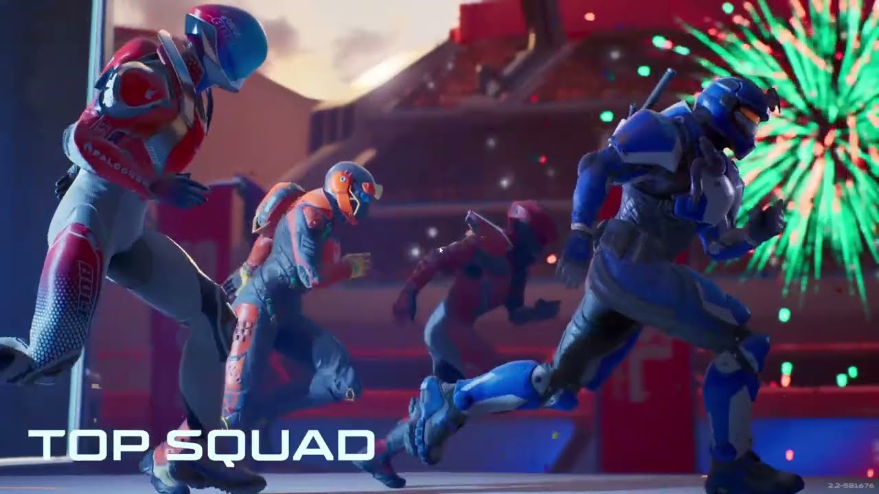 Splitgate - playing a match of arena royale
