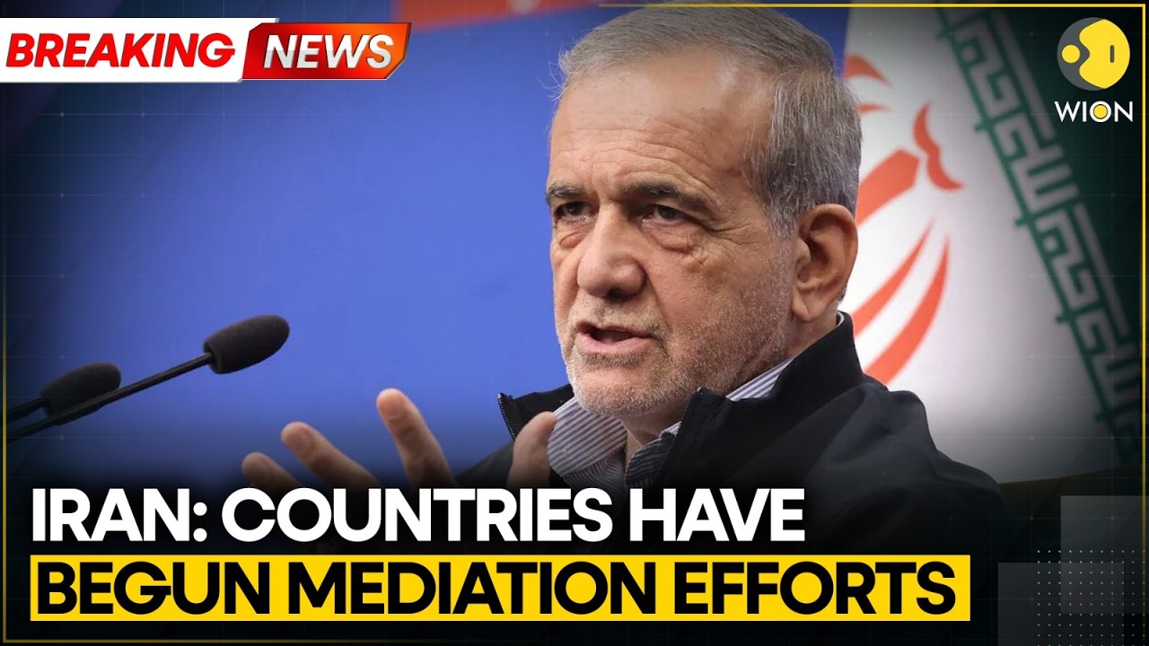 BREAKING: Iran President Says Some Countries Have Begun Mediation Efforts Amid Escalation | WION
