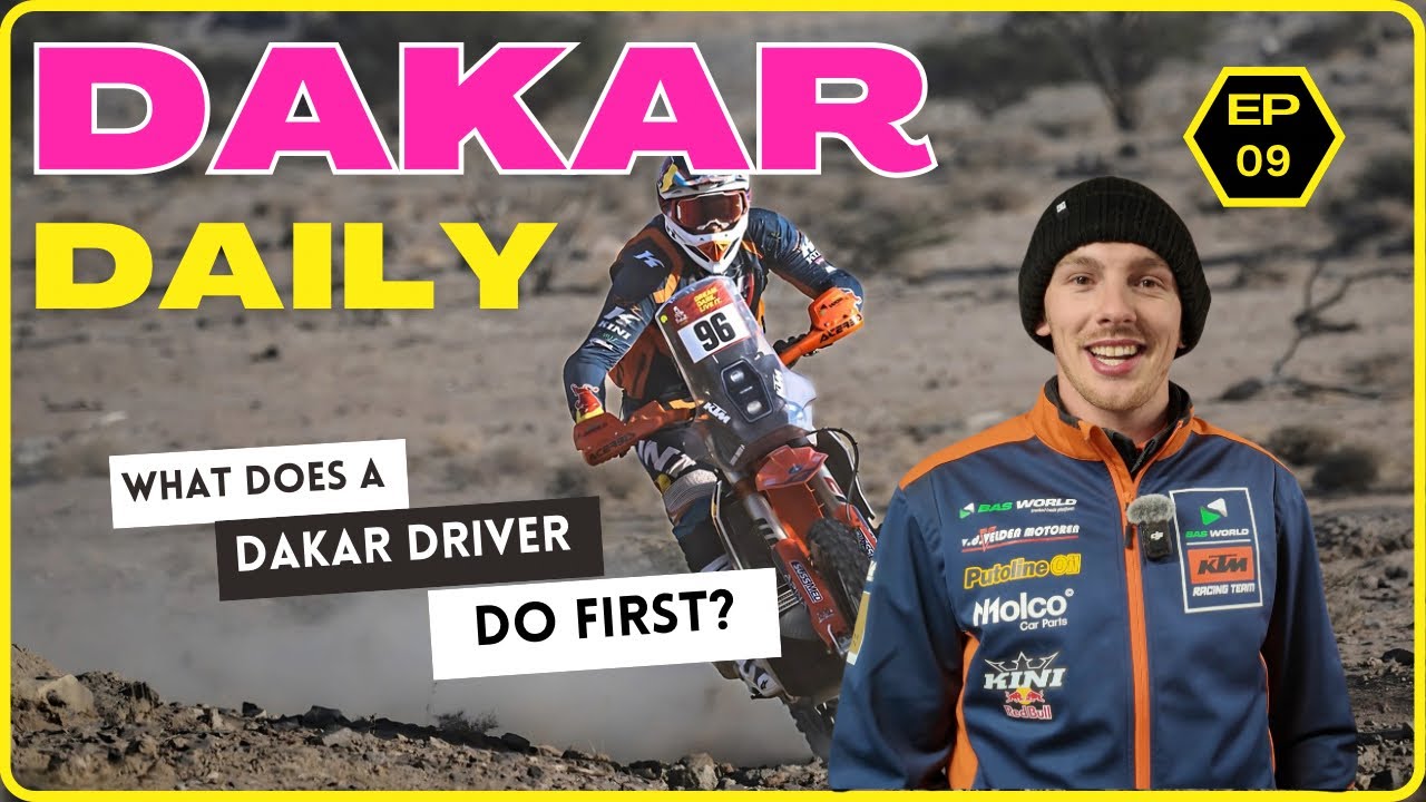 Wie ein Dakar Profi seinen Tag beginnt: Tobias Ebster an der Dakar Rally 2025