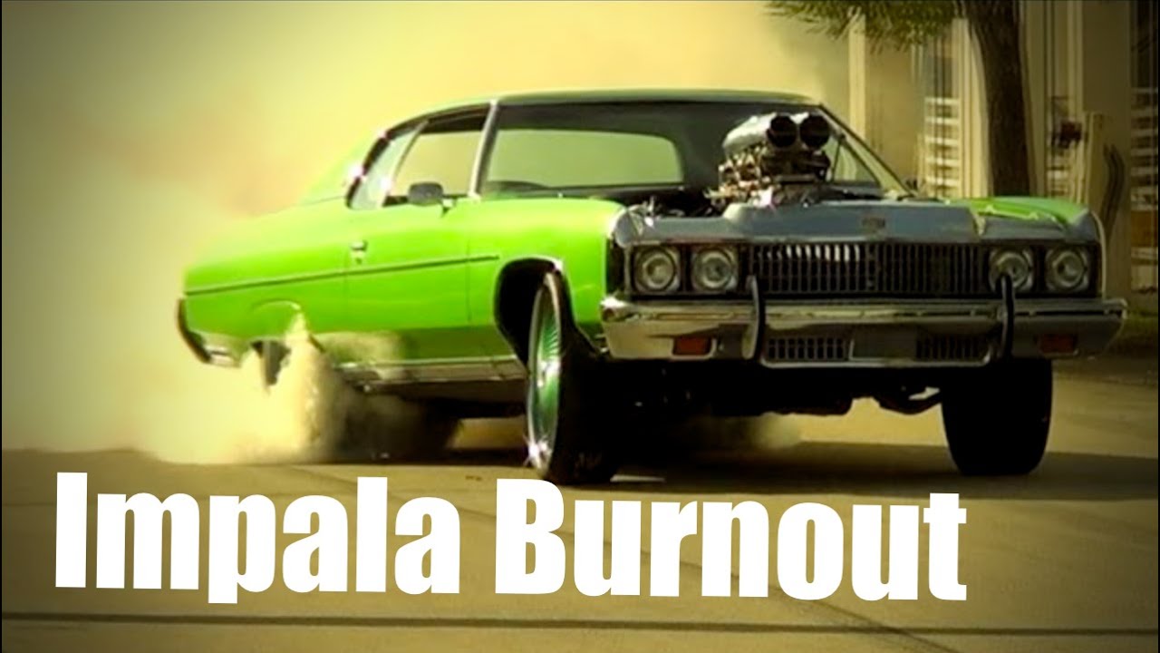 Sideways 1973 Impala Blower & Dual Quads - Coast 2 Coast Customs