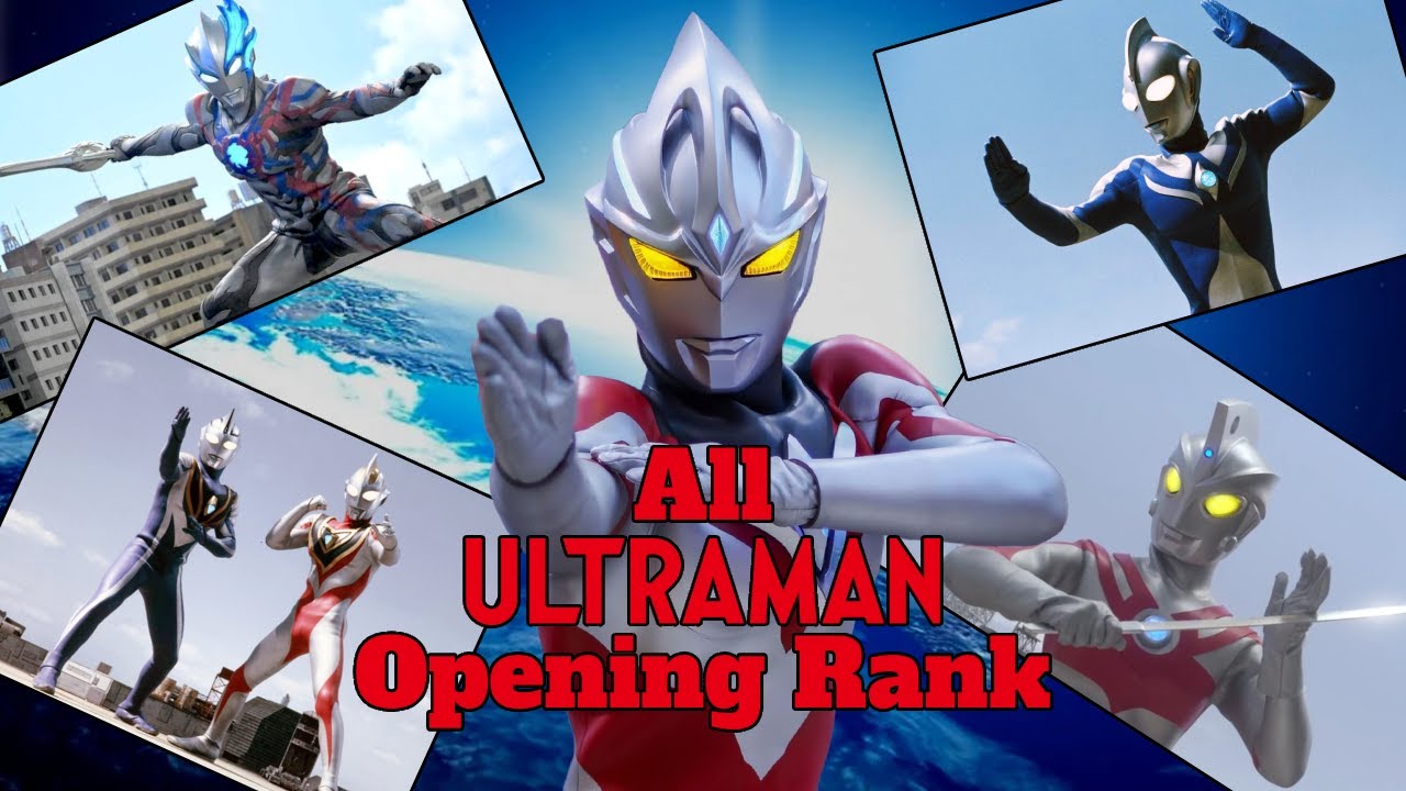 All Ultraman Opening Ranked