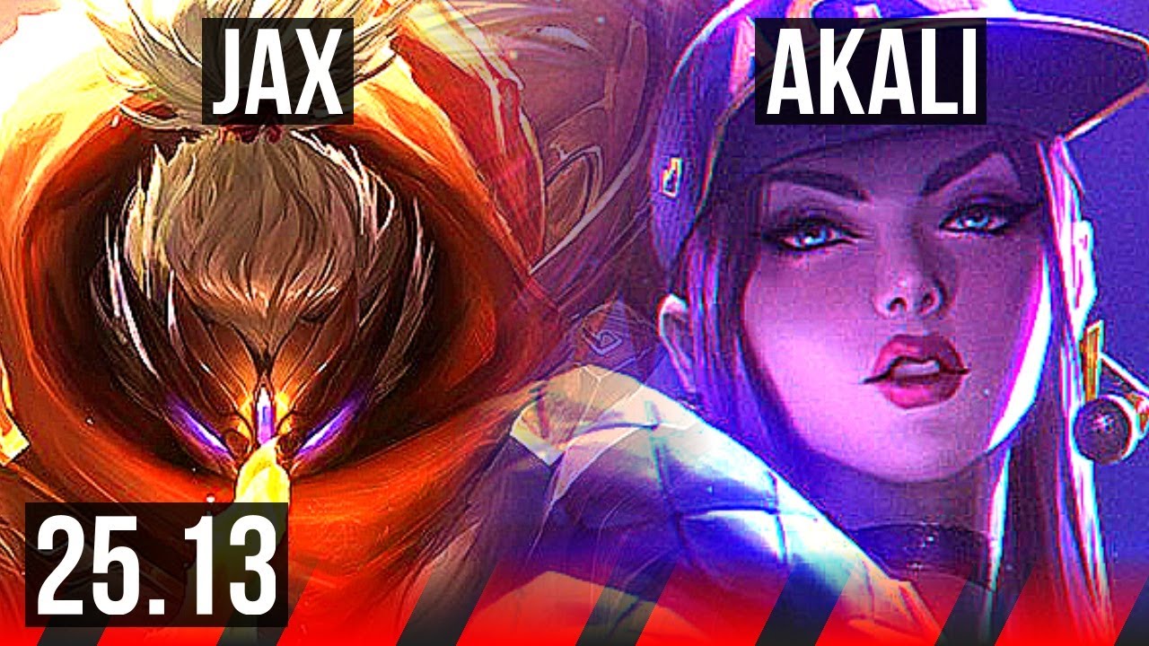 JAX vs AKALI (TOP) | 8/1/14, Dominating | KR Master | 25.13