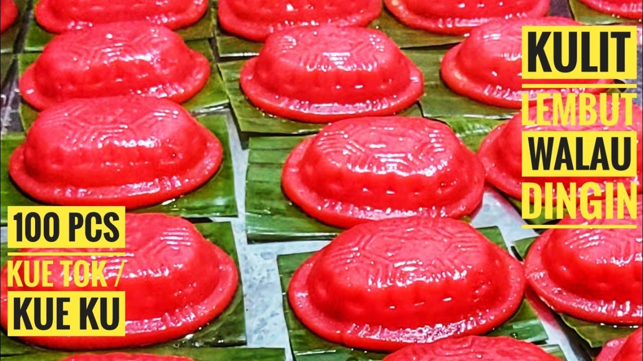 RESEP KUE KU EMPUK DAN LENTUR || KUE TRADITIONAL