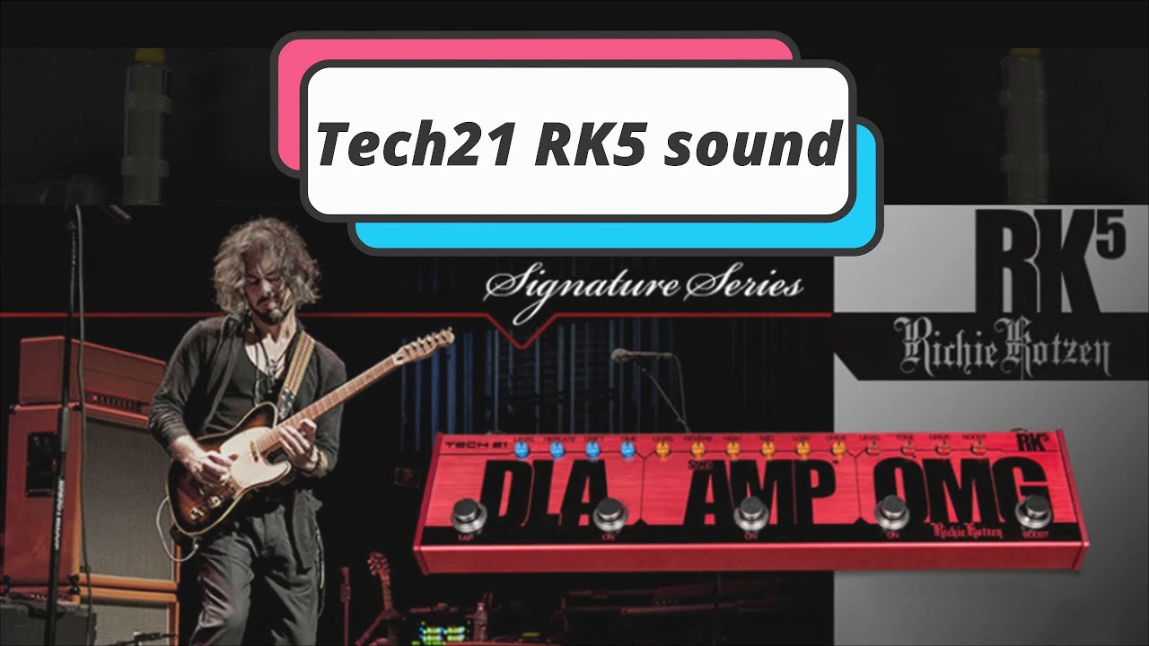 Guitar - Sansamp FlyRig RK5 - Amp input