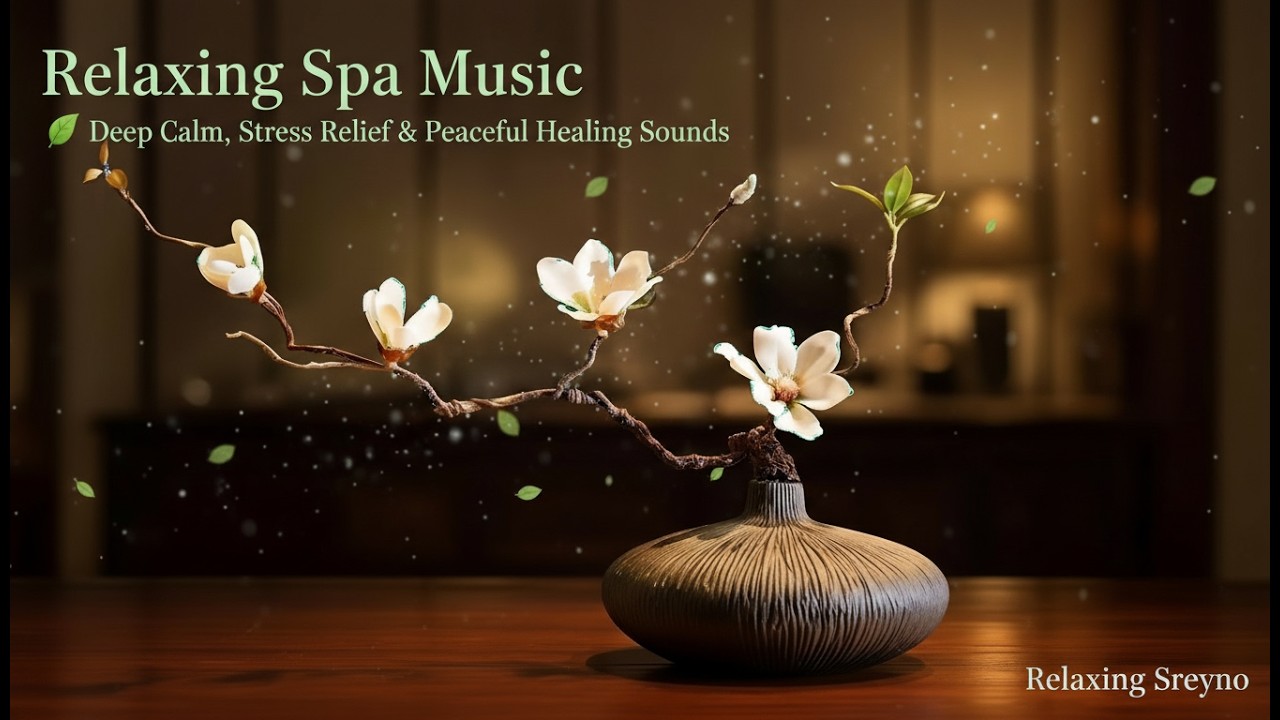 Relaxing Spa Music 🌿 Deep Calm, Stress Relief & Peaceful Healing Sounds