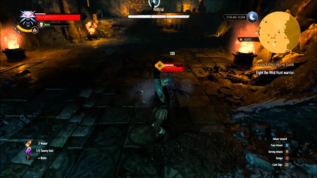 Witcher 3 Defeat the Wild Hunt Warrior Nithral