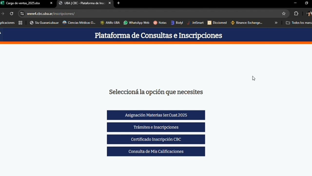 Inscripción UBA PASO A PASO para extranjeros Sin DNI 2025