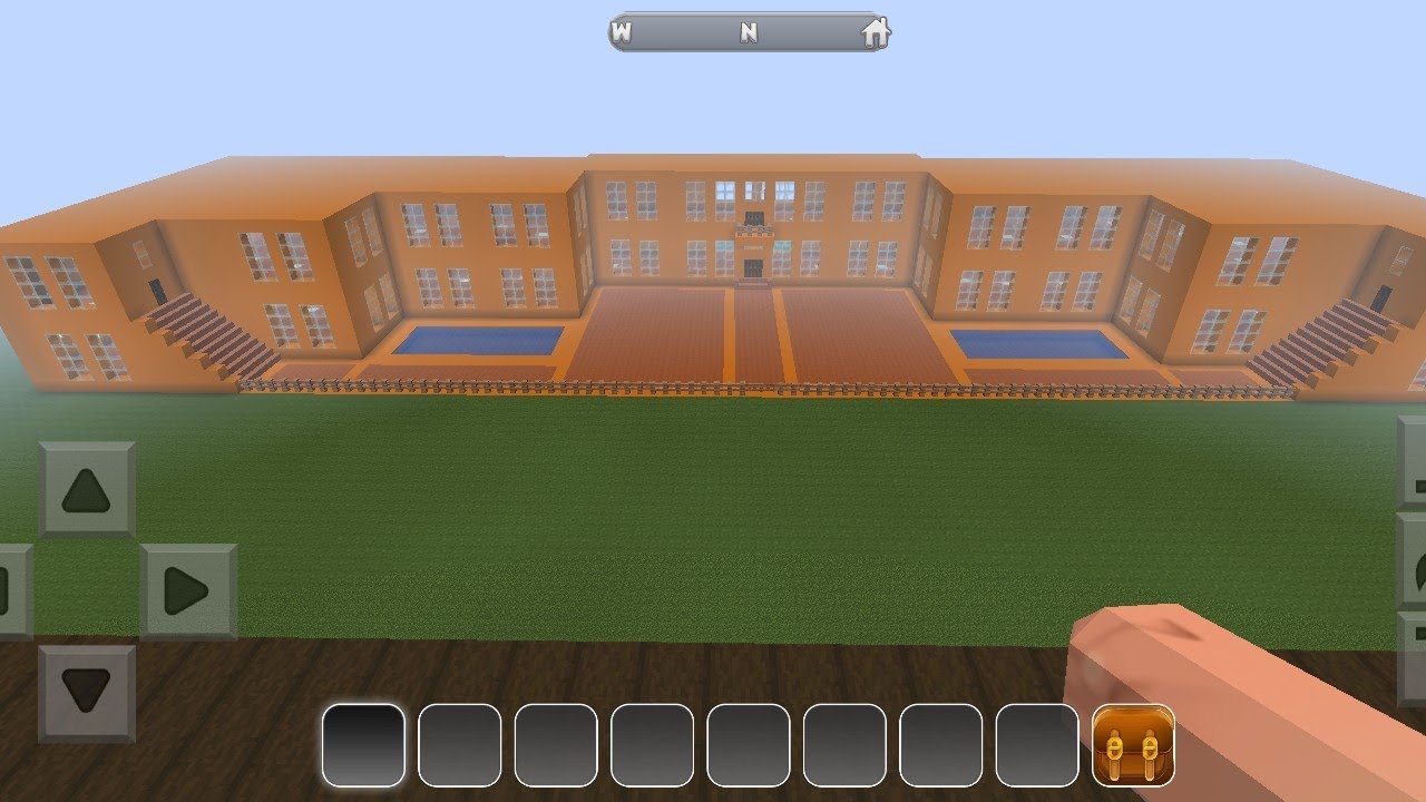 Realm craft game. i made a Orange Block Villa Realm craft game videos 