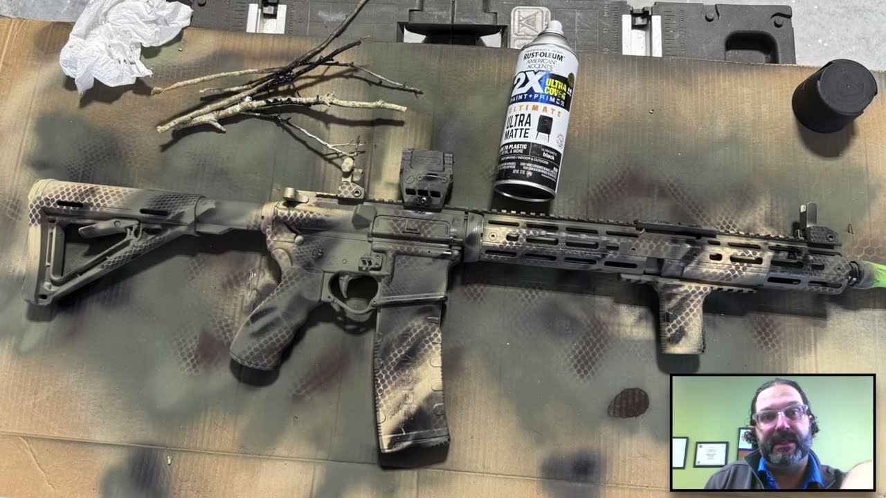 S&W MP-15 | Rattle Can Camo!!