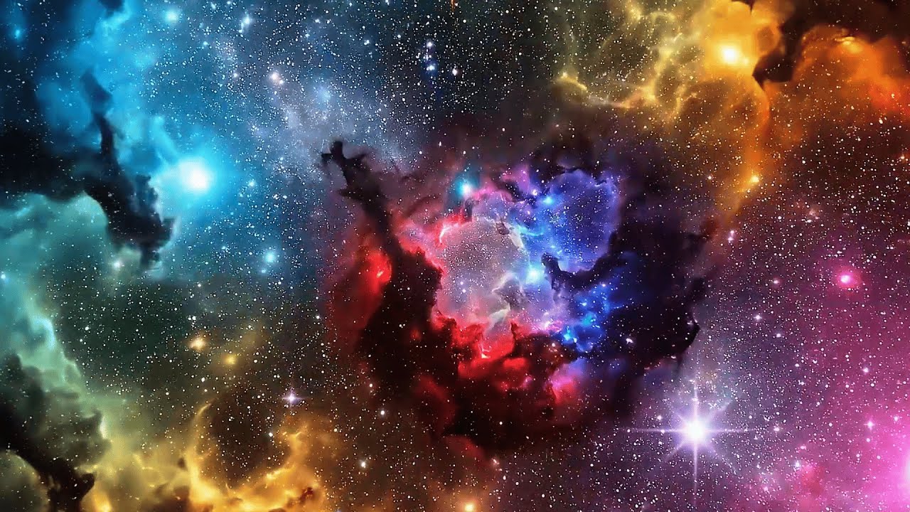 Deep Sleep Healing LIVE 🌙 | Cosmic Nebula | Sleep • Relax • Healing • Frame TV .