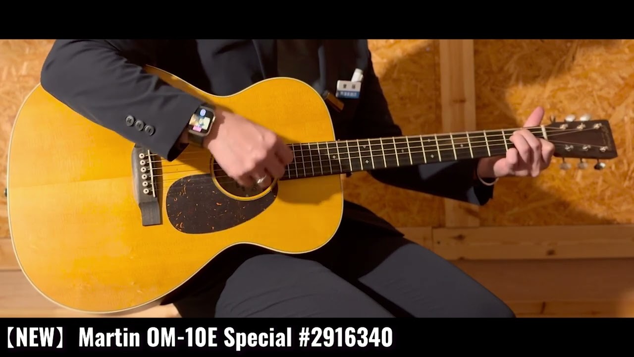 【試奏動画】Martin OM-10E Special #2916340