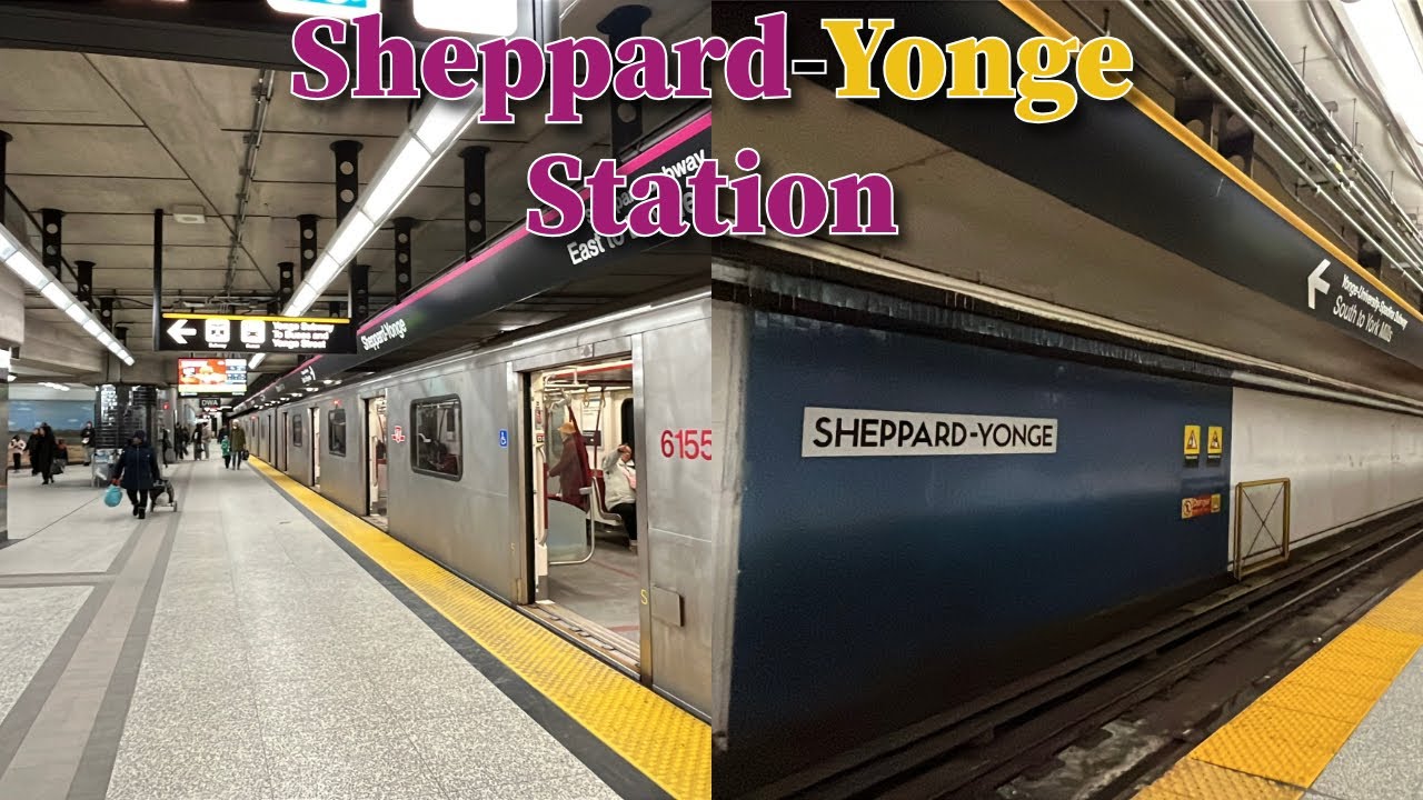 Toronto TTC Subway Station Exploration: Sheppard-Yonge Station 3/1/2026