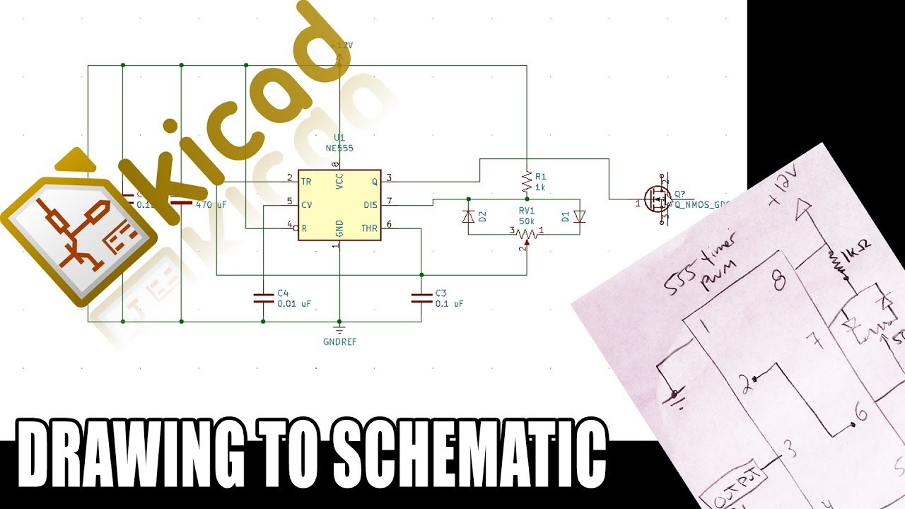 KiCAD для начинающих 1 — с бумаги на ПК