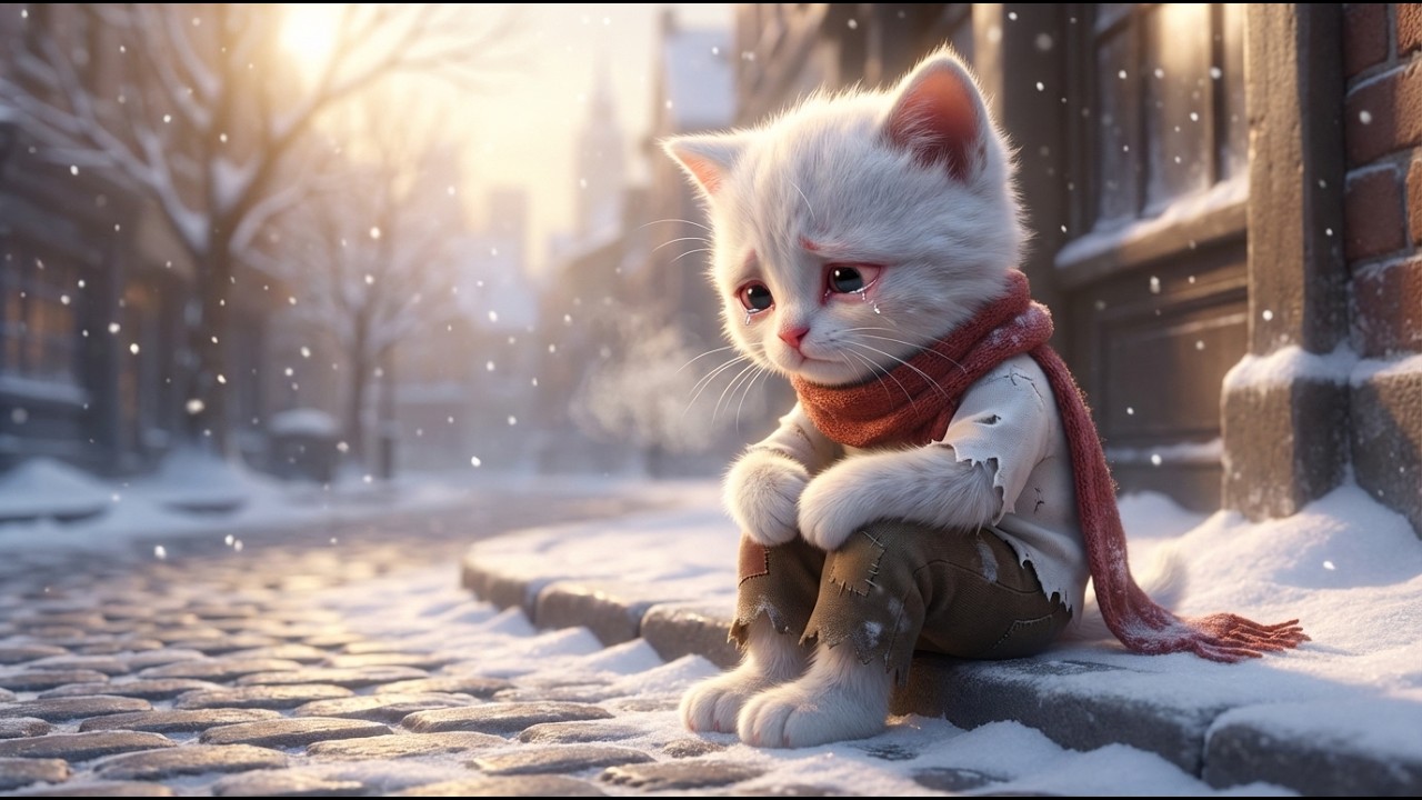 A Kitten’s Tears on a Cold Winter Night