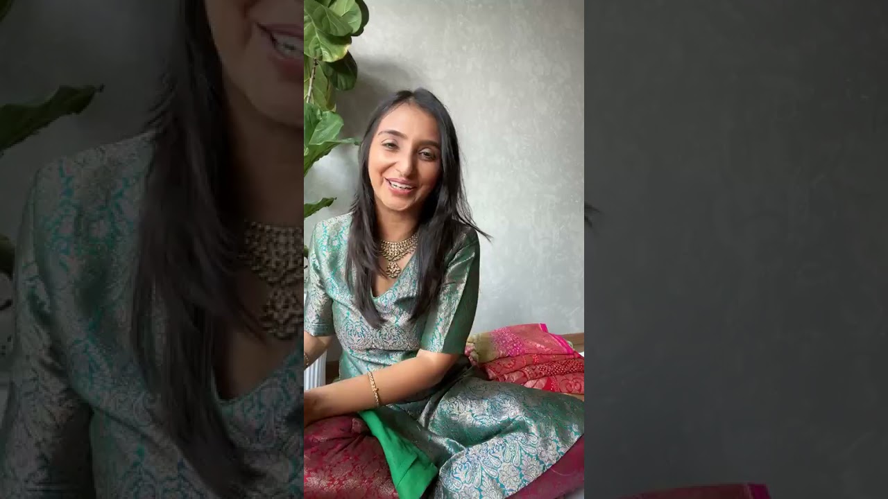 Neev Live- Pure Banarasi brocade silk fabrics and beautiful suits!