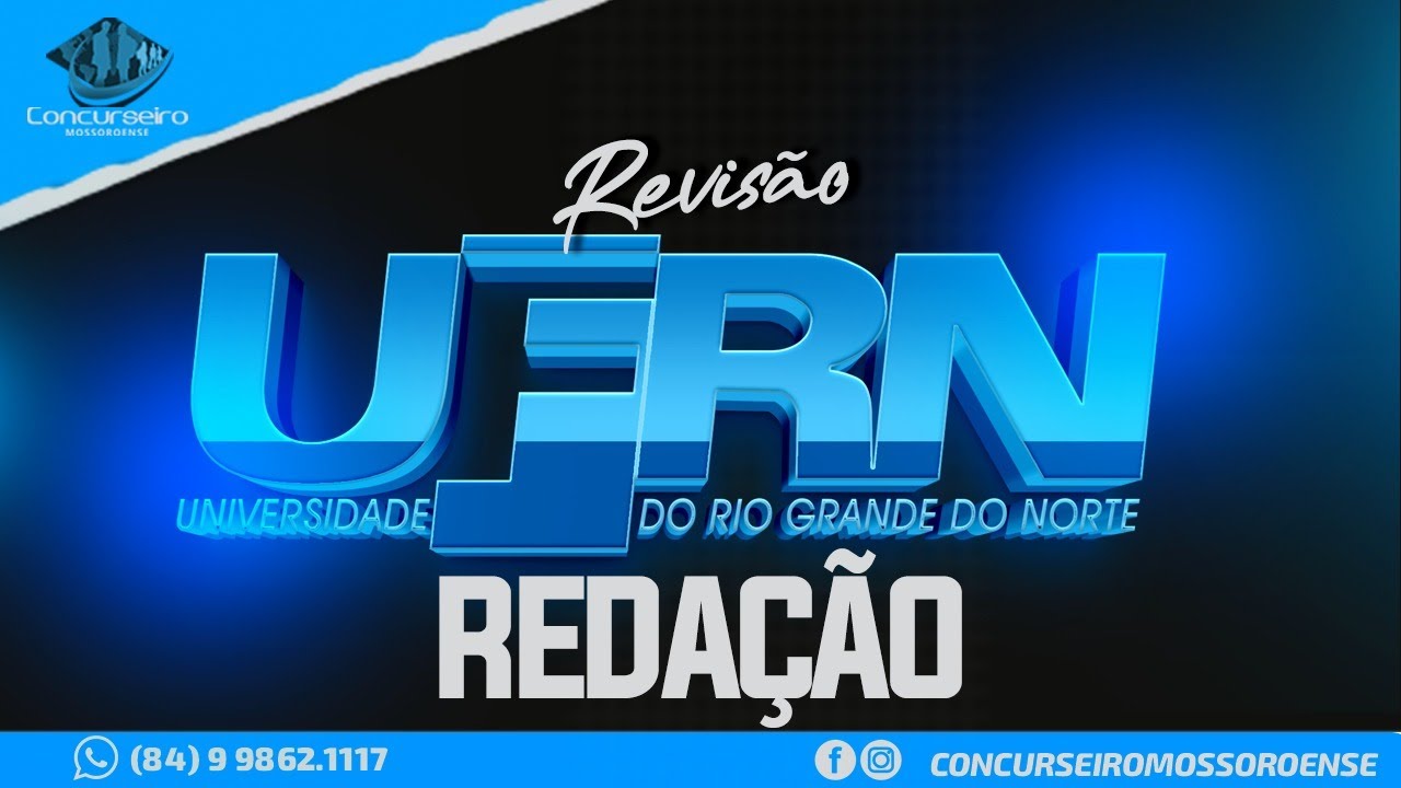 Revisão UFRN | Redação | Prof. Suyane Lira