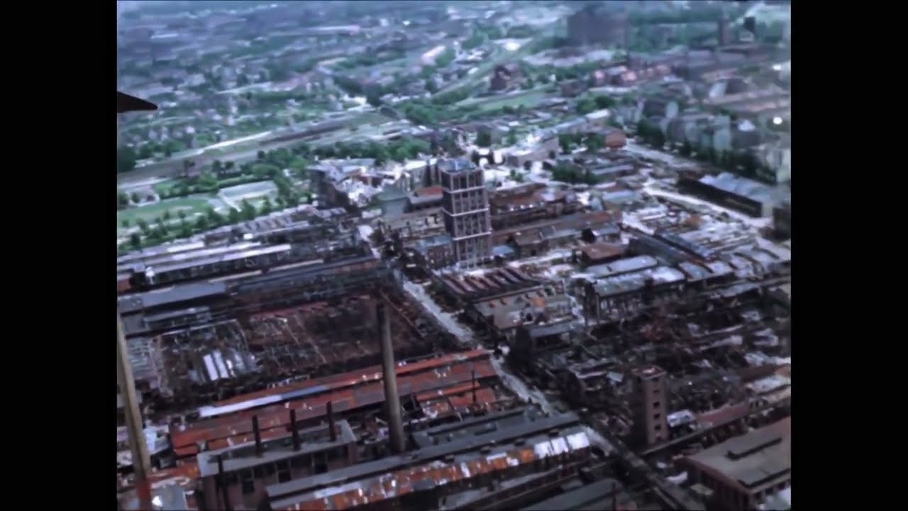(1945) Ruins of Berlin after WWII.[4k, 50fps, color]