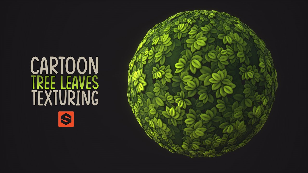 Create STYLIZED Leaf Texture in Substance Designer in 10 minutes