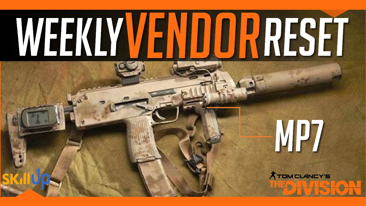 The Division | Weekly Vendor Reset (18th Feb) Feat. Self-Preserved/Destructive MP7 + Savage Gloves