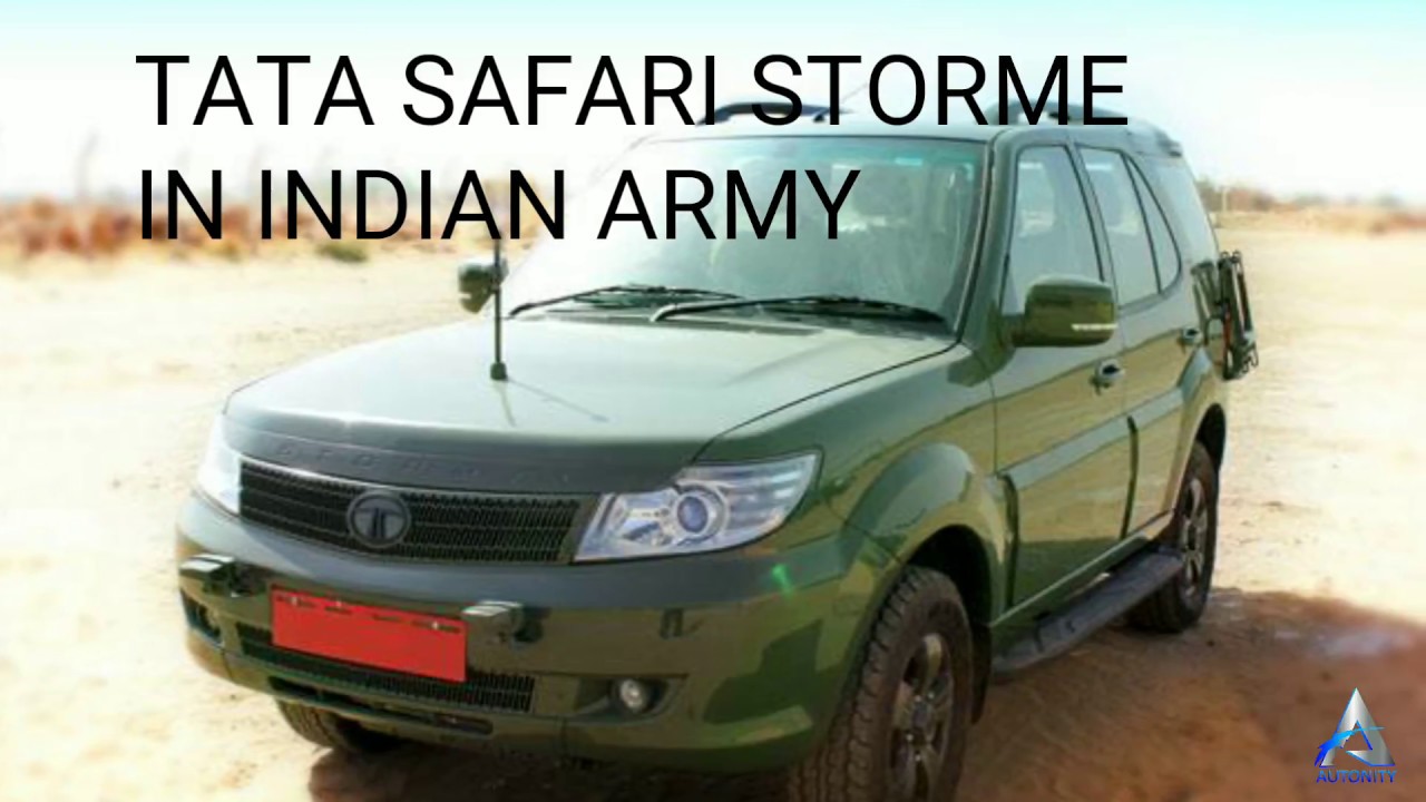 Indian Army New Vehicle (TATA Safari Storme)